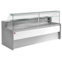 Comptoir vitrine réfrigéré professionnel à vitre droite 1500 mm positif 1500x800x1220 mm - diamond - ro15/e8-r2 - Diamond - RO15/E8-R2 Comptoir vitrine réfrigéré professionnel à vitre droite 1500 mm positif 1500x800x1220 mm - diamond - ro15/e8-r2 - Diamond - RO15/E8-R2