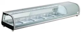 Saladette à Poser 5 bacs portes coulissantes positive - Afi-Collin-Lucy - RTS-132L