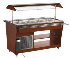 Buffet réfrigéré 4 bacs positif 1490x765x1370 mm - afi-collin-lucy - rts-1490l - Afi - RTS-1490L