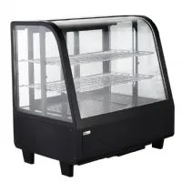 Vitrine comptoir présentation 100 L noire positive 682 mm - Afi-Collin-Lucy - RTW-100L Vitrine comptoir présentation 100 L noire positive 682 mm - Afi-Collin-Lucy - RTW-100L