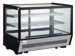 Vitrine comptoir présentation 160 L 880 mm noire positive - Afi-Collin-Lucy - RTW-160L-5 Vitrine comptoir présentation 160 L 880 mm noire positive - Afi-Collin-Lucy - RTW-160L-5