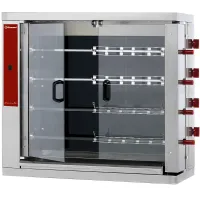 Rôtissoire électrique professionnelle 4 broches 24 poulets - diamond promo - rve/4c-cm - Diamond promo - RVE/4C-CM Rôtissoire électrique professionnelle 4 broches 24 poulets - diamond promo - rve/4c-cm - Diamond promo - RVE/4C-CM