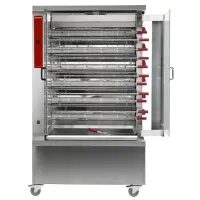Rôtissoire professionnelle gaz 11 broches 66 poulets - diamond - rvg/112-cm - Diamond - RVG/112-CM Rôtissoire professionnelle gaz 11 broches 66 poulets - diamond - rvg/112-cm - Diamond - RVG/112-CM