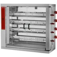Rôtissoire professionnelle gaz 4 broches 24 poulets - diamond promo - rvg/4-cm - Diamond promo - RVG/4-CM Rôtissoire professionnelle gaz 4 broches 24 poulets - diamond promo - rvg/4-cm - Diamond promo - RVG/4-CM