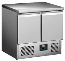 Desserte réfrigérée inox positive centrale dessus inox fixe, 2 portes gn 1/1, 240 l, +2/+8°c - l2g - s901s/stop - L2g - S901S/STOP Desserte réfrigérée inox positive centrale dessus inox fixe, 2 portes gn 1/1, 240 l, +2/+8°c - l2g - s901s/stop - L2g - S901S/STOP