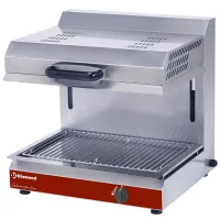 Salamandre professionnelle gaz avec plafond mobile 600x590x590 mm - Diamond Promo - SA/61G