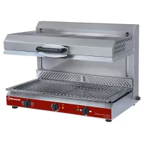 Salamandre professionnelle vitrocéramique triphasé plafond mobile 800x590x590 mm - Diamond Promo - SA/80VC-SW Salamandre professionnelle vitrocéramique triphasé plafond mobile 800x590x590 mm - Diamond Promo - SA/80VC-SW