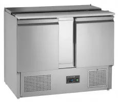 Saladette réfrigérée comptoir gn1/1 - 2 portes pleines inox 240 l +2 à +10 °c - tefcold - sa1045 - Tefcold - SA1045 Saladette réfrigérée comptoir gn1/1 - 2 portes pleines inox 240 l +2 à +10 °c - tefcold - sa1045 - Tefcold - SA1045