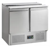 Saladette réfrigérée comptoir pour gn1/1 - 2 portes pleines positive - tefcold - sa920 - Tefcold - SA920 Saladette réfrigérée comptoir pour gn1/1 - 2 portes pleines positive - tefcold - sa920 - Tefcold - SA920