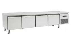 Soubassement réfrigéré 4 portes 295 L positif - Afi-Collin-Lucy - SBRP4P-1600 Soubassement réfrigéré 4 portes 295 L positif - Afi-Collin-Lucy - SBRP4P-1600