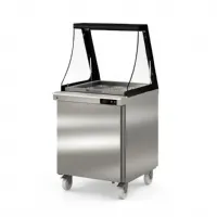 Saladette réfrigérée 1 porte pleine 204 l couvercle rabattable positive - coreco - sdtp-27-9-lgl - Coreco - SDTP-27-9-LGL Saladette réfrigérée 1 porte pleine 204 l couvercle rabattable positive - coreco - sdtp-27-9-lgl - Coreco - SDTP-27-9-LGL