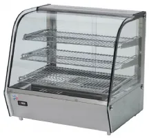 Vitrine de présentation chauffante 120 L, +30/+90°C, 3 grilles, éclairage LED - l2g - SEHER - L2G - SEHER Vitrine de présentation chauffante 120 L, +30/+90°C, 3 grilles, éclairage LED - l2g - SEHER - L2G - SEHER
