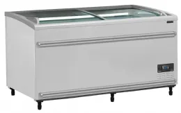 Réfrigérateur/congélateur de supermarché 2 couvercles coulissants - tefcold - sfi145-cf vs - Tefcold - SFI145-CF VS
