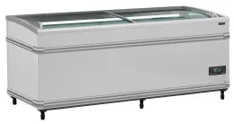 Réfrigérateur/congélateur de supermarché 2 couvercles coulissants - tefcold - sfi185 hc-cf vs - Tefcold - SFI185 HC-CF VS