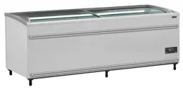Réfrigérateur/congélateur de supermarché 2 couvercles coulissants - tefcold - sfi210-cf vs - Tefcold - SFI210-CF VS