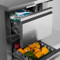 Photo 3 - Refroidisseur de comptoir 2 portes pleines positive - tefcold - sk6210/+sp - Tefcold - SK6210/+SP