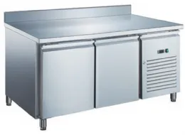 Table desserte réfrigérée professionnelle 2 portes positive avec dosseret 228 l - furnotel - sn2201x - Furnotel - SN2201X Table desserte réfrigérée professionnelle 2 portes positive avec dosseret 228 l - furnotel - sn2201x - Furnotel - SN2201X