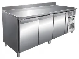 Table desserte réfrigérée snack avec dosseret - 3 portes - 386 l - groupe logé - dalmec - sn3201tn - Dalmec - SN3201TN Table desserte réfrigérée snack avec dosseret - 3 portes - 386 l - groupe logé - dalmec - sn3201tn - Dalmec - SN3201TN