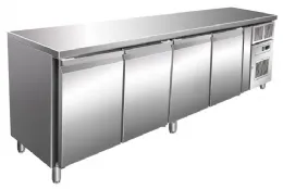 Desserte réfrigérée positive professionnelle 511 L avec 4 portes - Nosem - SN4101TNB Desserte réfrigérée positive professionnelle 511 L avec 4 portes - Nosem - SN4101TNB