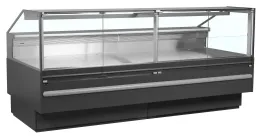 Vitrine réfrigérée de boucherie charcuterie positive plan de travail 825 mm - Tefcold - SOCB25082A