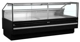 Vitrine de traiteur crèmerie réfrigérée positive avec façade vitrée - Tefcold - SOCB25082B