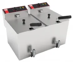 Friteuse professionnelle Triphasé 2 cuves de 12 L - Sofraca - SOFRAFRY1212L - SOFRACA - SOFRAFRY1212L Friteuse professionnelle Triphasé 2 cuves de 12 L - Sofraca - SOFRAFRY1212L - SOFRACA - SOFRAFRY1212L