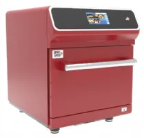 Photo 2 - Four professionnel à cuisson ultra rapide rouge à commandes mécaniques 460x680x610 mm - sofraca - sofraspeed-red - Sofraca - SOFRASPEED-RED