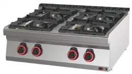 Fourneau à gaz à poser 4 feux 4,5 kw - redfox - sp 70/08 g - Redfox - SP 70/08 G Fourneau à gaz à poser 4 feux 4,5 kw - redfox - sp 70/08 g - Redfox - SP 70/08 G