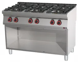 Fourneau sur placard ouvert à gaz 6 feux 2 / 4,5 kw - redfox - sp 70/120 g - Redfox - SP 70/120 G Fourneau sur placard ouvert à gaz 6 feux 2 / 4,5 kw - redfox - sp 70/120 g - Redfox - SP 70/120 G