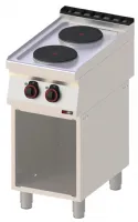 Fourneau triphasé sur placard 2 feux de 2,6kW - Redfox - SP 70/40 E