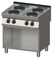 Fourneau triphasé sur placard 4 feux de 2,6kw - redfox - sp 70/80 e - Redfox - SP 70/80 E Fourneau triphasé sur placard 4 feux de 2,6kw - redfox - sp 70/80 e - Redfox - SP 70/80 E