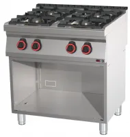 Fourneau sur placard ouvert à gaz 4 feux 4,5 kw - redfox - sp 70/80 g - Redfox - SP 70/80 G Fourneau sur placard ouvert à gaz 4 feux 4,5 kw - redfox - sp 70/80 g - Redfox - SP 70/80 G