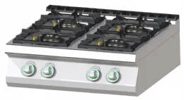 Fourneau à gaz à poser 4 feux 27 kW - RM Gastro - SP 708 G - Rm gastro - SP 708 G Fourneau à gaz à poser 4 feux 27 kW - RM Gastro - SP 708 G - Rm gastro - SP 708 G