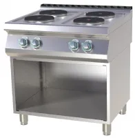 Fourneau triphasé sur placard 4 feux 10,4 kW - RM Gastro - SP 780 E Fourneau triphasé sur placard 4 feux 10,4 kW - RM Gastro - SP 780 E