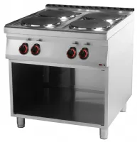 Fourneau triphasé sur placard 4 feux 14 kw - redfox - sp 90/80 e - Redfox - SP 90/80 E