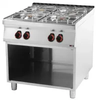 Fourneau sur placard ouvert à gaz 4 feux 24,5 kw - redfox - sp 90/80 g - Redfox - SP 90/80 G