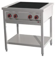 Cuisinière professionnelle triphasé 4 feux 12 kW - Redfox - SPF 80 E - REDFOX - SPF 80 E Cuisinière professionnelle triphasé 4 feux 12 kW - Redfox - SPF 80 E - REDFOX - SPF 80 E