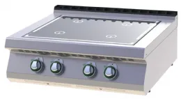 Fourneau triphasé à poser 4 feux 14 kW - RM Gastro - SPI 708 E Fourneau triphasé à poser 4 feux 14 kW - RM Gastro - SPI 708 E