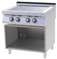 Fourneau triphasé sur placard 4 feux 14 kW - RM Gastro - SPI 780 E