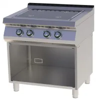 Fourneau triphasé sur placard 4 feux 20 kW - RM Gastro - SPI 780 ES Fourneau triphasé sur placard 4 feux 20 kW - RM Gastro - SPI 780 ES