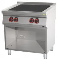 Fourneau triphasé sur placard 4 feux de 2,5 kw - redfox - spl 70/80 e - Redfox - SPL 70/80 E