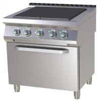 Fourneau triphasé sur four 4 feux 13,13 kw - rm gastro - splt 780/11 e - Rm gastro - SPLT 780/11 E