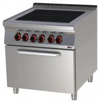 Fourneau à gaz 4 feux 16 kW - Redfox - SPLT 90/80 21 E - REDFOX - SPLT 90/80 21 E