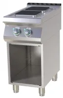Fourneau triphasé sur placard 2 feux 5,2 kW - RM Gastro - SPQ 740 E Fourneau triphasé sur placard 2 feux 5,2 kW - RM Gastro - SPQ 740 E