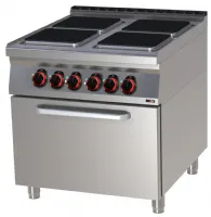 Fourneau triphasé 4 feux 20 kW - Redfox - SPQT 90/80 21 E - REDFOX - SPQT 90/80 21 E