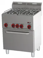 Fourneau à gaz sur four 4 feux 13,2 kW - Redfox - SPT 60 GL Fourneau à gaz sur four 4 feux 13,2 kW - Redfox - SPT 60 GL