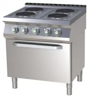 Fourneau triphasé sur four 4 feux 13,5 kW - RM Gastro - SPT 780/11 E Fourneau triphasé sur four 4 feux 13,5 kW - RM Gastro - SPT 780/11 E