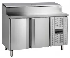 Comptoir de préparation de sandwich gn1/1 - 2 portes inox 297 l +2 à +10 °c - tefcold - ss7200 - Tefcold - SS7200 Comptoir de préparation de sandwich gn1/1 - 2 portes inox 297 l +2 à +10 °c - tefcold - ss7200 - Tefcold - SS7200