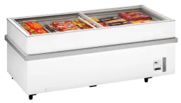 Congélateur horizontal supermarché 2 couvercles coulissants plats - tefcold - ssf200 - Tefcold - SSF200