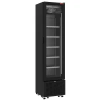 Vitrine réfrigérée professionnelle noire 221 litres positive - diamond promo - ssp32-sb - Diamond promo - SSP32-SB